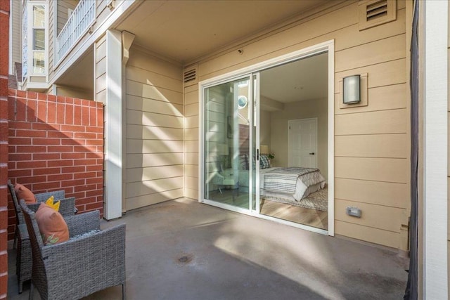 exterior space with a patio area