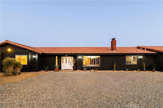 view of ranch-style home