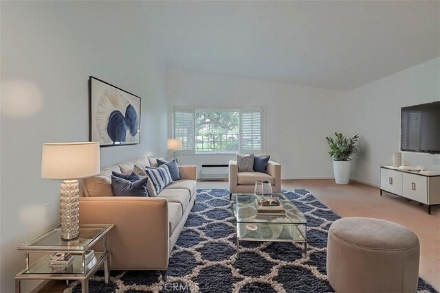 241 Calle Aragon Unit B, Laguna Woods, CA 92637 - living area featuring carpet floors