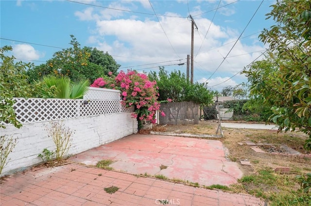 view of patio