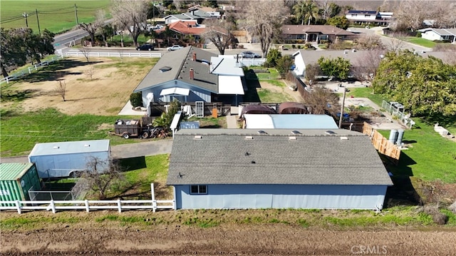 drone / aerial view featuring a residential view