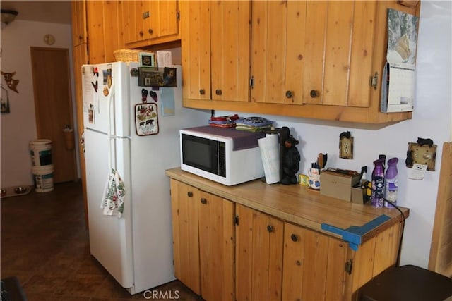 kitchen featuring white appliances