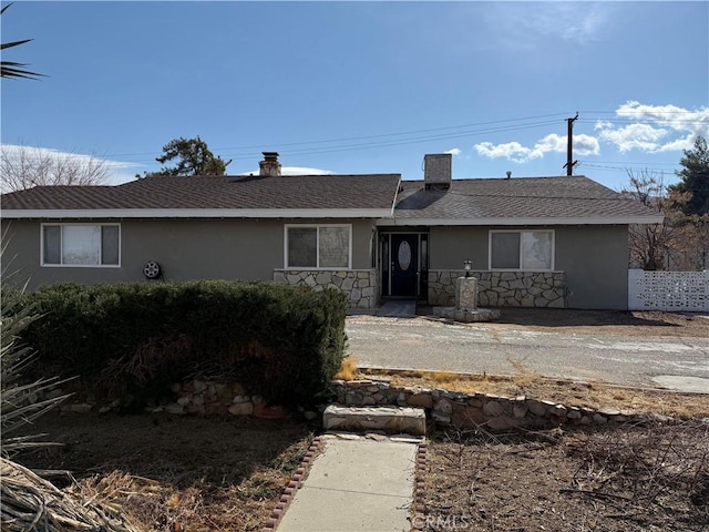 view of ranch-style house