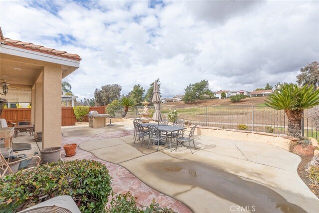 view of patio