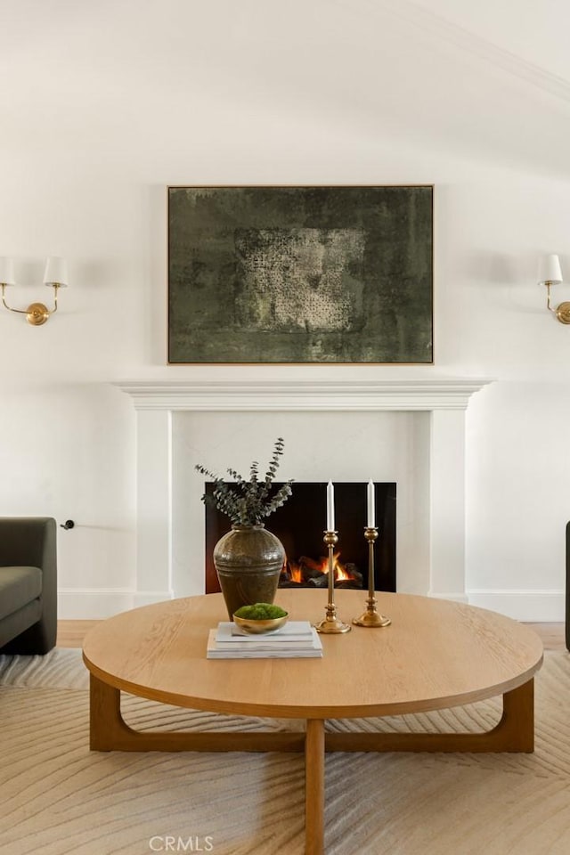 room details featuring hardwood / wood-style flooring