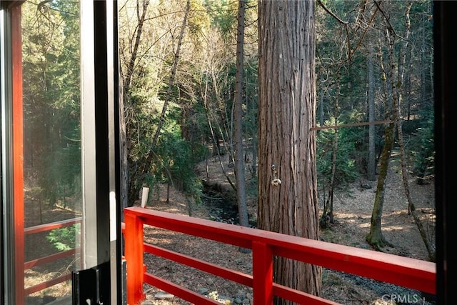 view of doorway