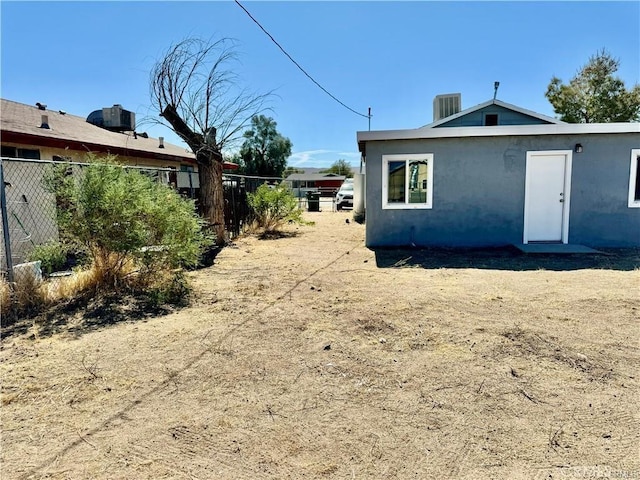 view of back of property