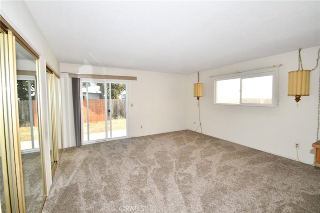 unfurnished room with carpet