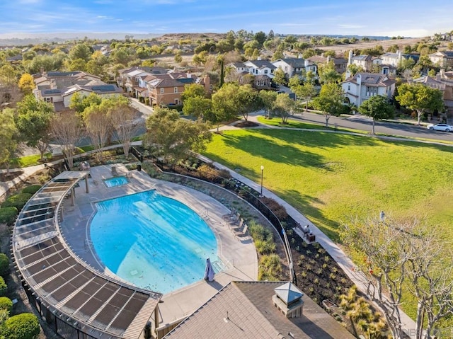 view of pool