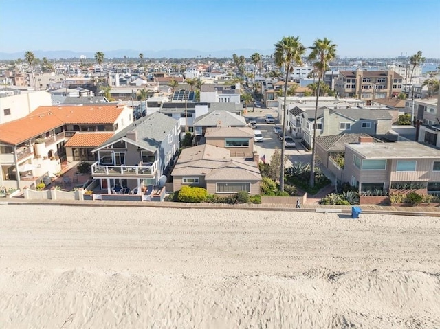 bird's eye view featuring a residential view