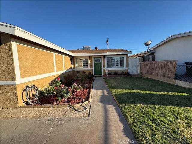 1704 Sunrise Rd, Barstow, CA 92311 - view of front of property featuring stucco siding