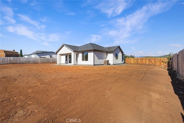 view of rear view of house