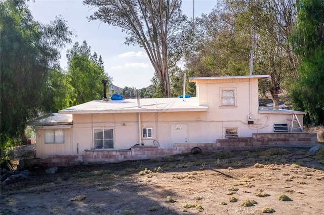 view of back of property