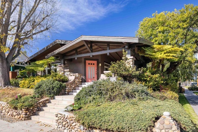 view of craftsman-style home