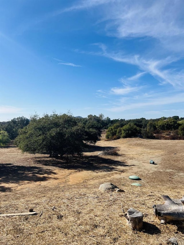 view of nature featuring a rural view