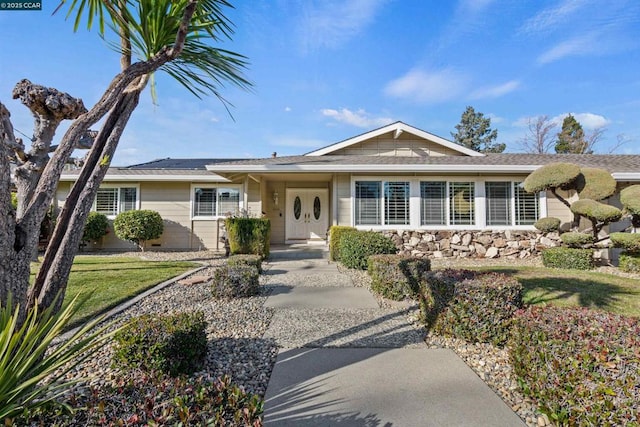 view of ranch-style house