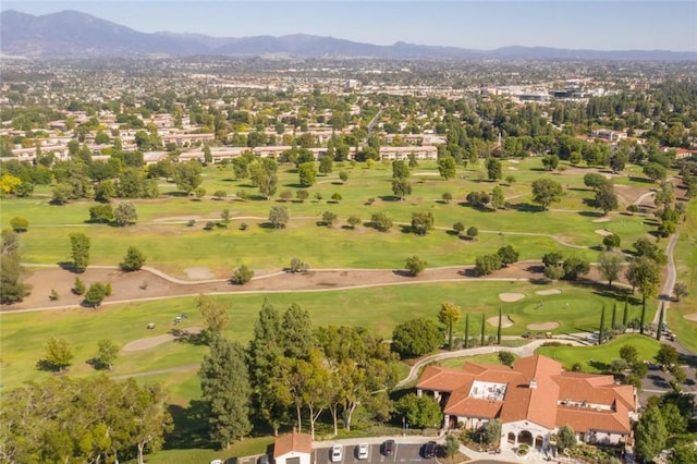465 Avenida Sevilla Unit C, Laguna Woods, CA 92637 - drone / aerial view of a mountain backdrop and a local golf course