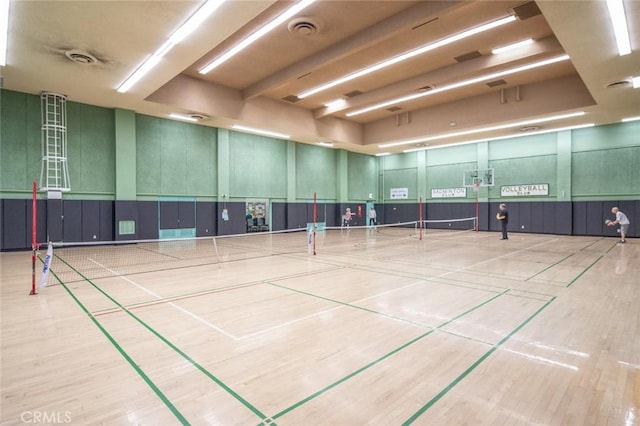 465 Avenida Sevilla Unit C, Laguna Woods, CA 92637 - view of sport court with community basketball court, a tennis court, and fence