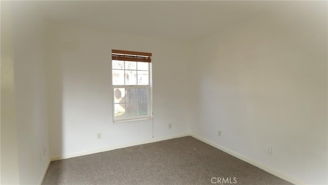 empty room with carpet floors