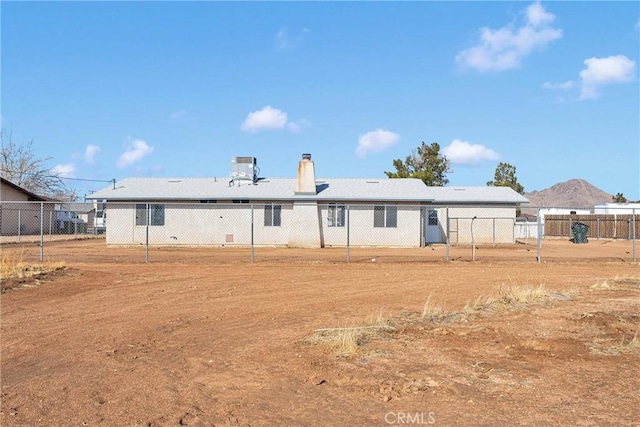 view of rear view of property