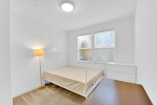 bedroom featuring carpet flooring