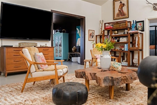 view of sitting room