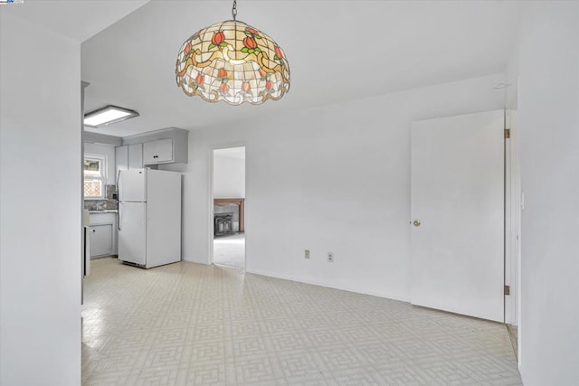 view of unfurnished living room