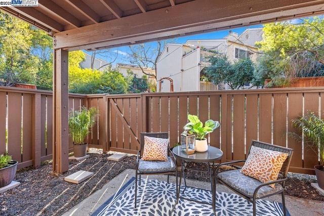 view of patio / terrace