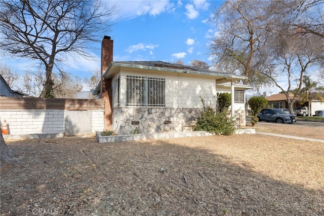 view of bungalow-style house