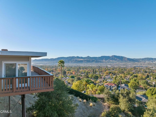 property view of mountains