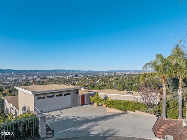 exterior space with driveway