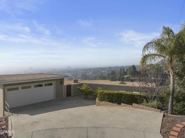 exterior space with driveway