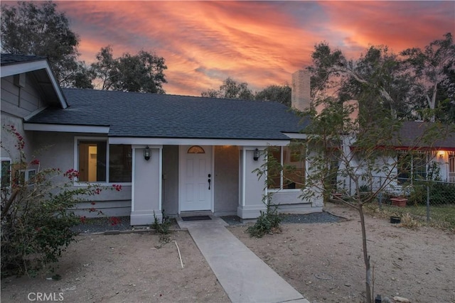 view of front of house