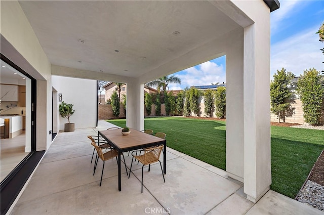 view of patio / terrace