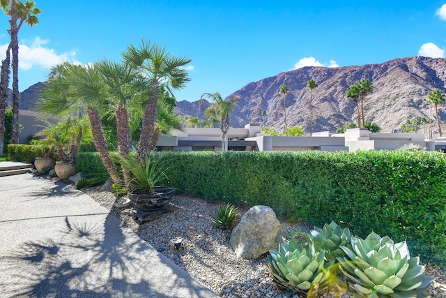 property view of mountains