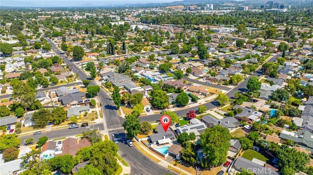 aerial view