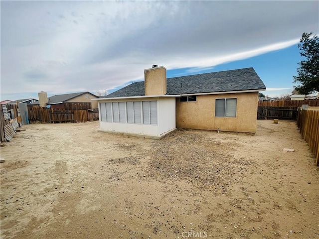 view of rear view of house