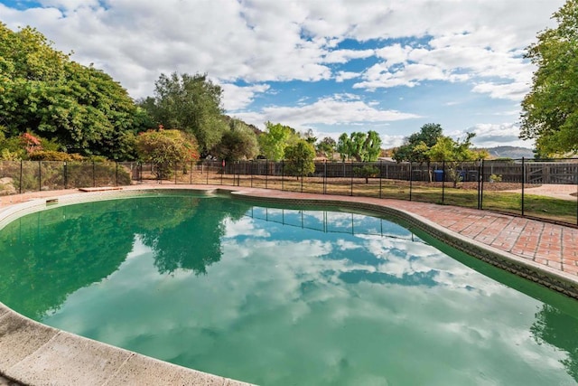 view of pool