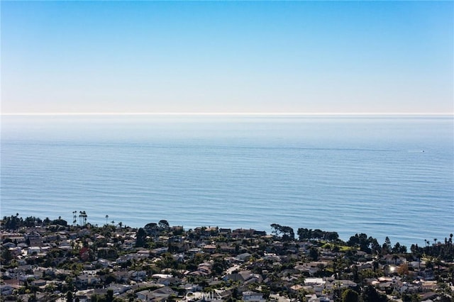 property view of water