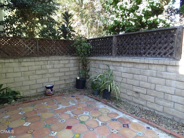 view of patio