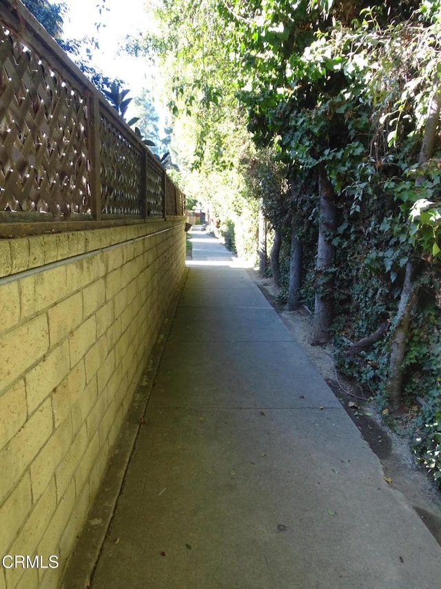 view of street