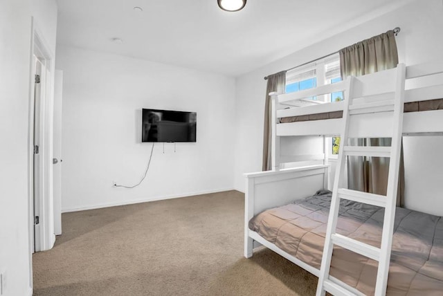 bedroom with carpet flooring