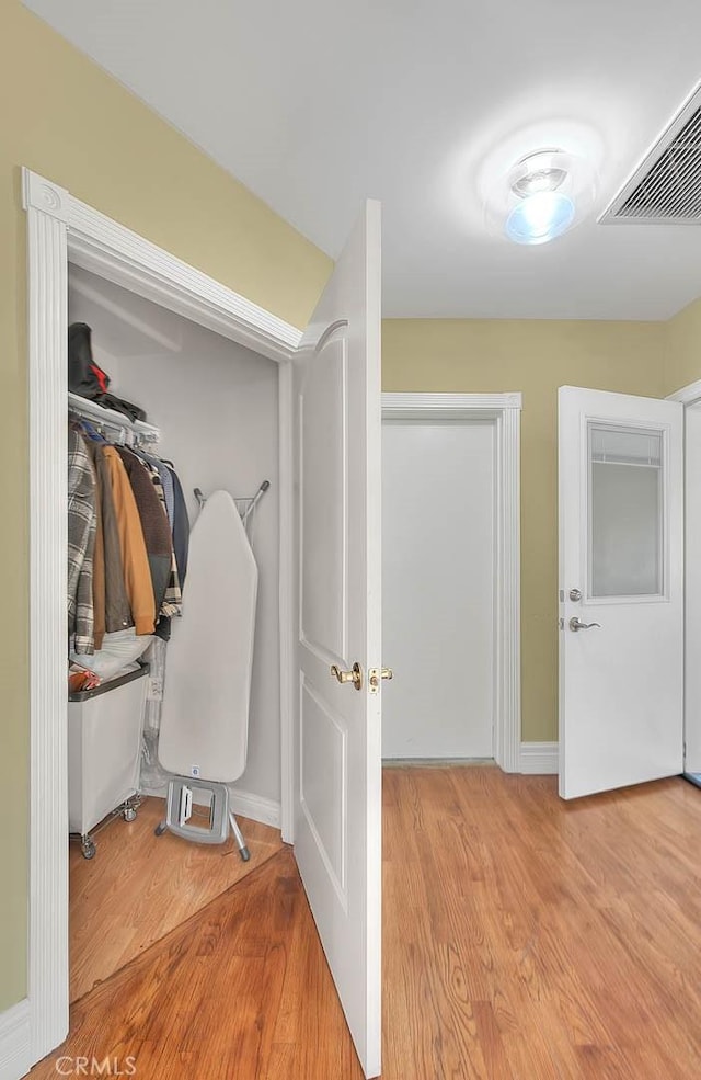 view of closet