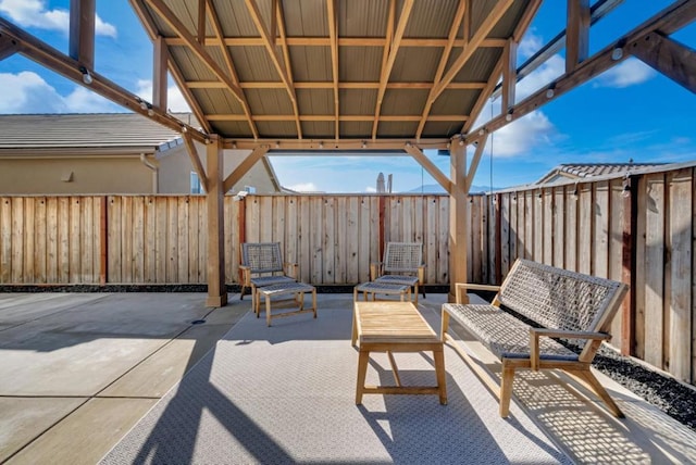 view of patio / terrace