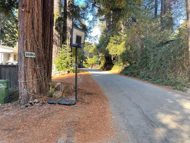 view of street