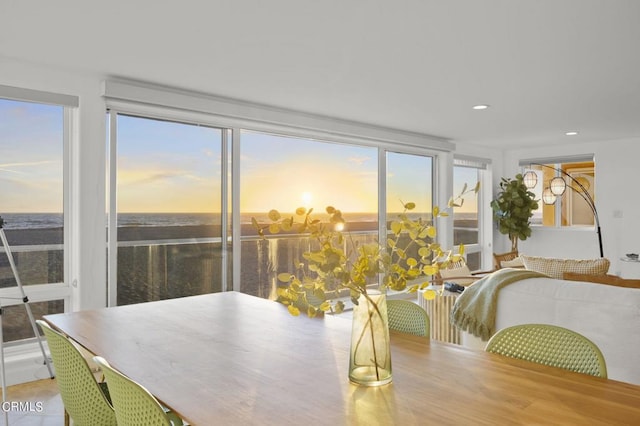 3757 Ocean Dr, Oxnard, CA 93035 - sunroom / solarium with a water view