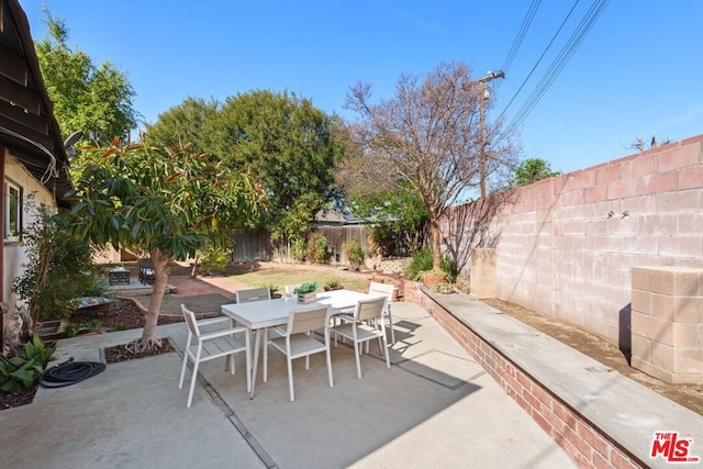 view of patio