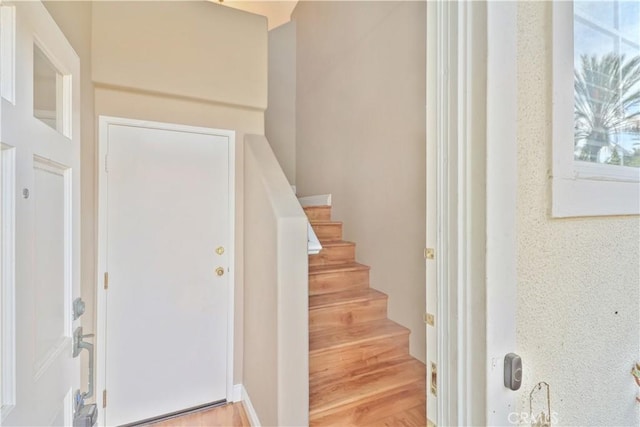 entrance foyer with stairs