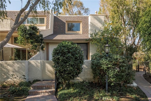 view of townhome / multi-family property