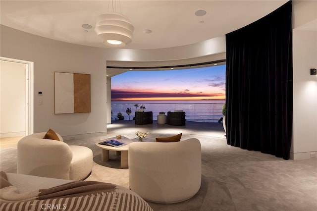 view of home theater